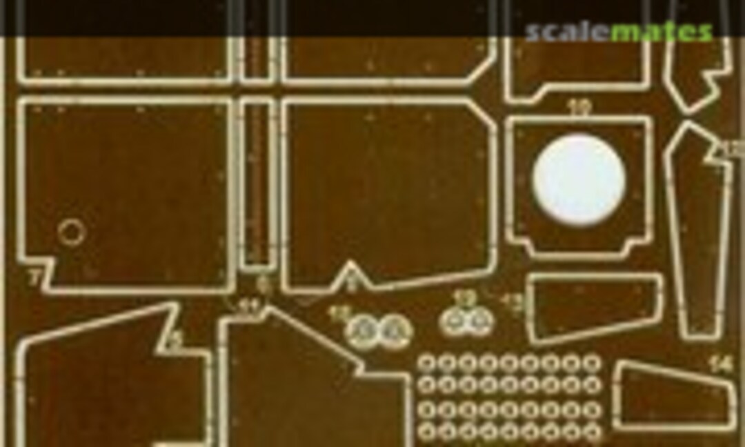 1:35 Sd.Kfz. 251/1 Ausf. D - Front Fenders (Part P35-090) P35-090