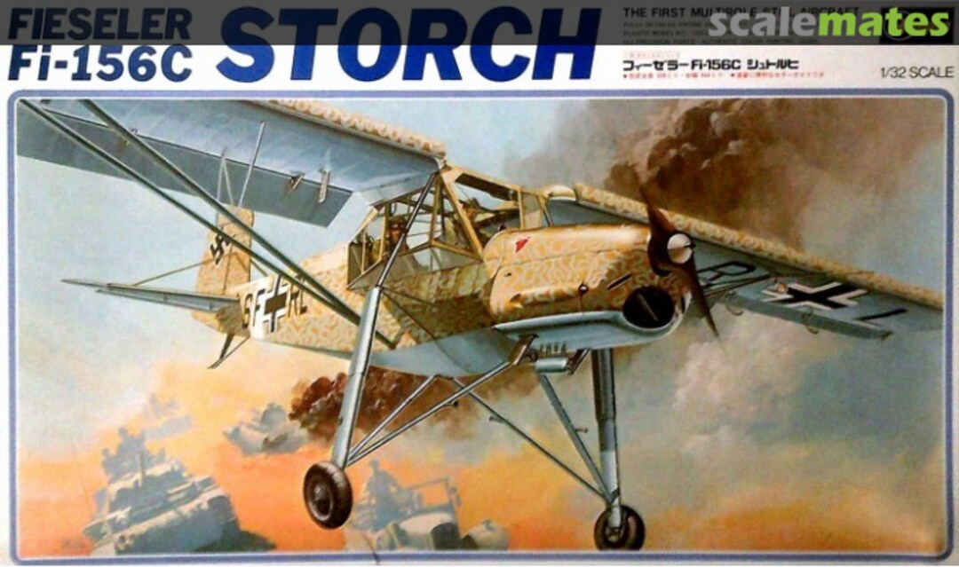 Boxart Fieseler Fi-156C STORCH S21 Hasegawa