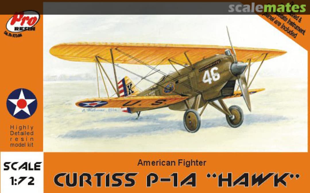 Boxart Curtiss P-1A "Hawk" R72-004 Pro Resin Boxart Curtiss P-1A "Hawk" R72-004 Pro Resin