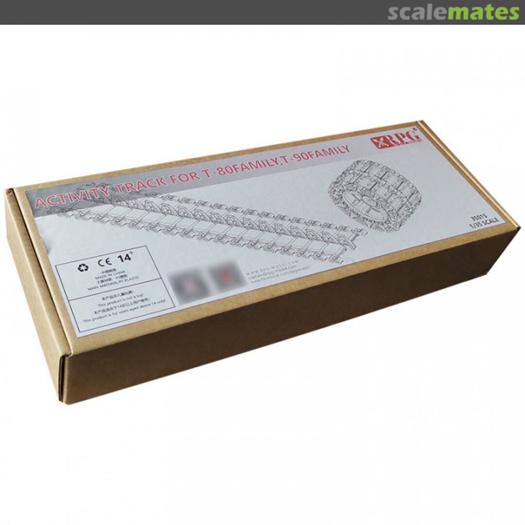 Boxart Activity Track for T-80 Family 35015 RPG-MODEL