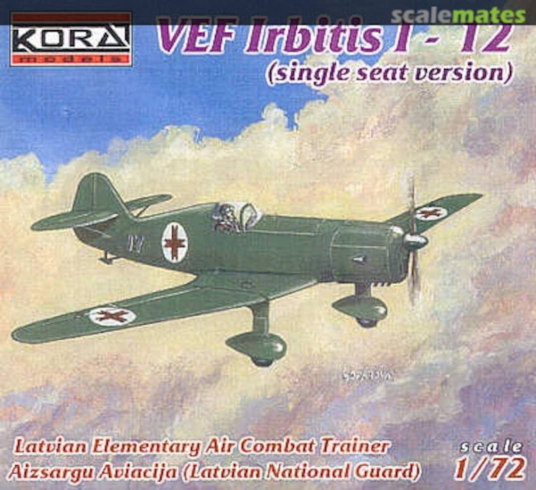 Boxart VEF Irbitis I-12 72055 Kora Models Boxart VEF Irbitis I-12 72055 Kora Models
