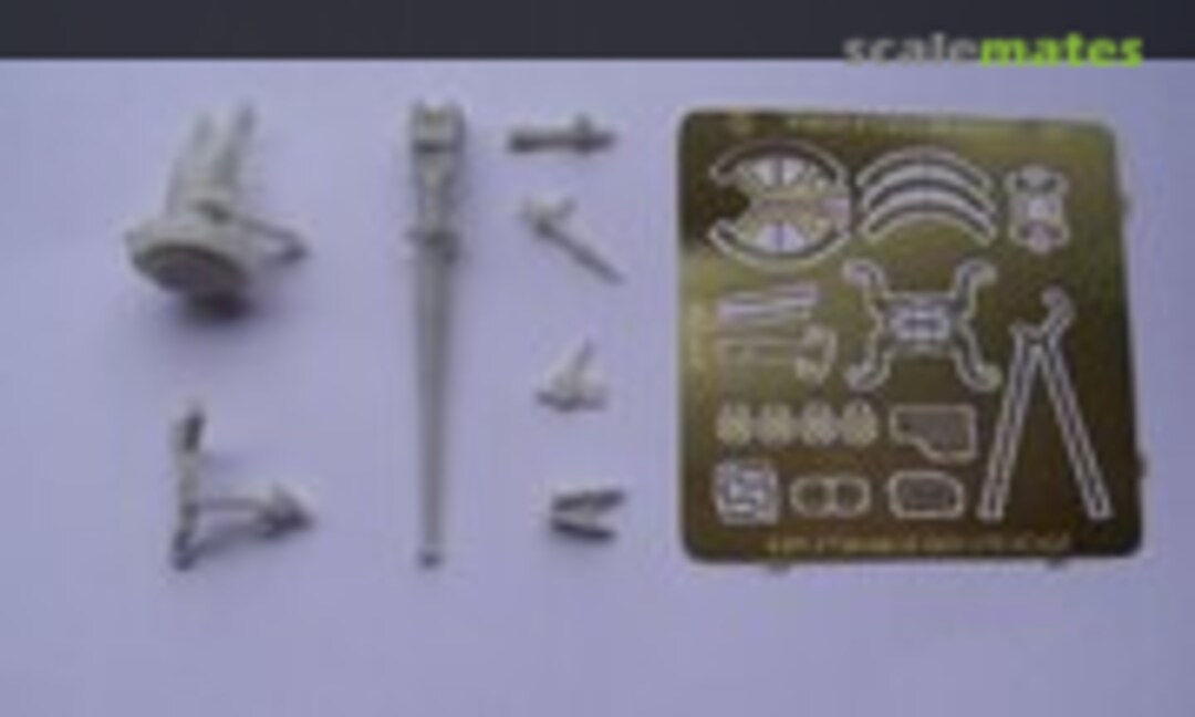 1:72 USN 3"/50 Deck Gun (White Ensign Models PE 7235) PE 7235