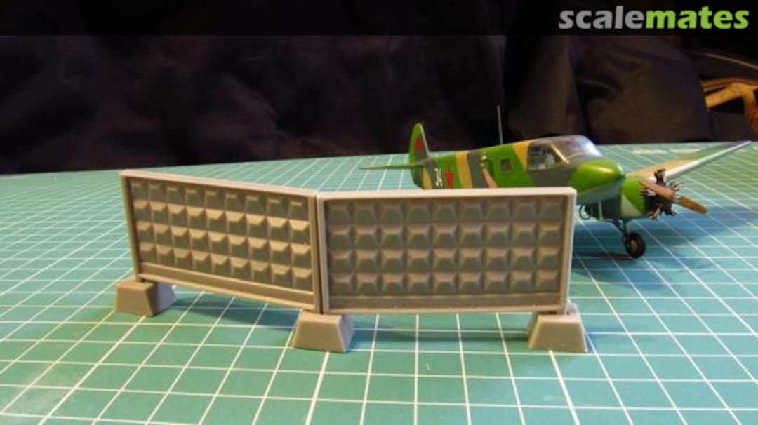 Boxart Russian Concrete fence P6V MDR7207 Metallic Details