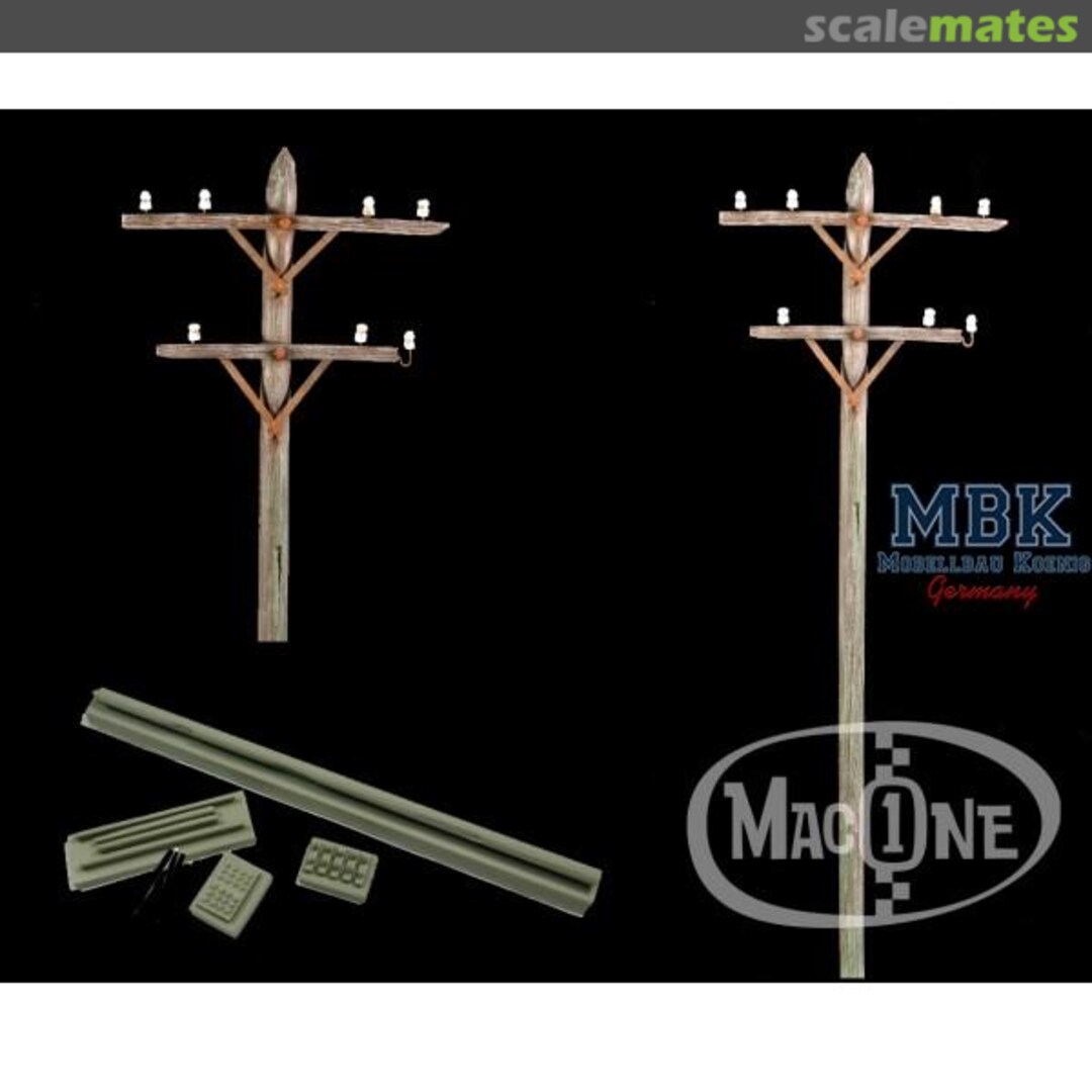 Boxart Electric Pole MAC35126 MacOne Models Boxart Electric Pole MAC35126 MacOne Models
