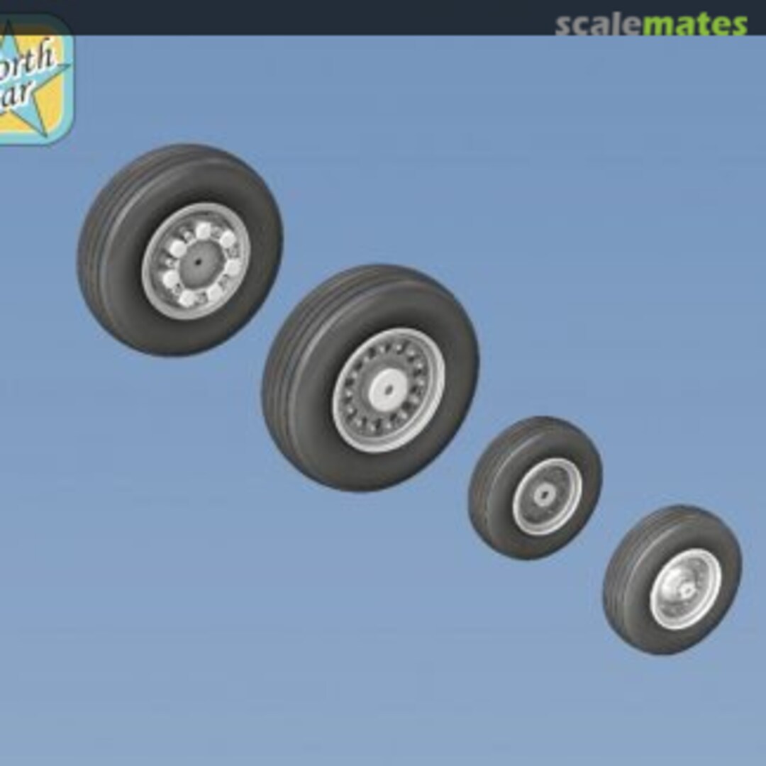 Boxart Wheels set 1/32 for Grumman F-14 Tomcat - No mask series NS32043-a North Star Boxart Wheels set 1/32 for Grumman F-14 Tomcat - No mask series NS32043-a North Star