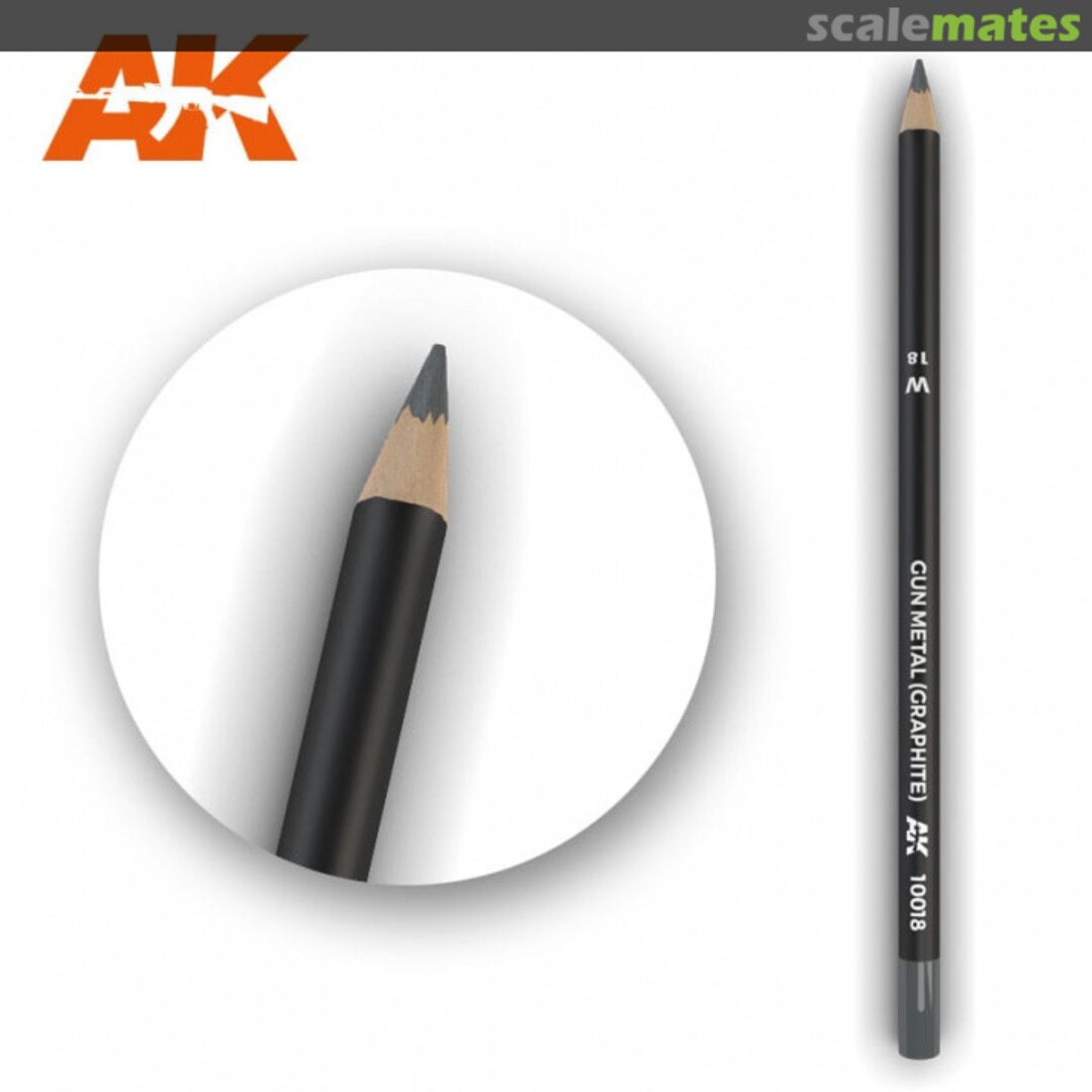 Boxart Gun Metal (Graphite) AK 10018 AK Interactive