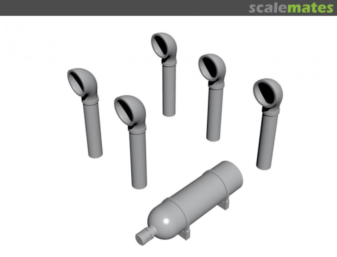 Boxart PT-109 Boat Deck Set (Smoke Generator, Ventilation Funnels) N72036 CMK Boxart PT-109 Boat Deck Set (Smoke Generator, Ventilation Funnels) N72036 CMK