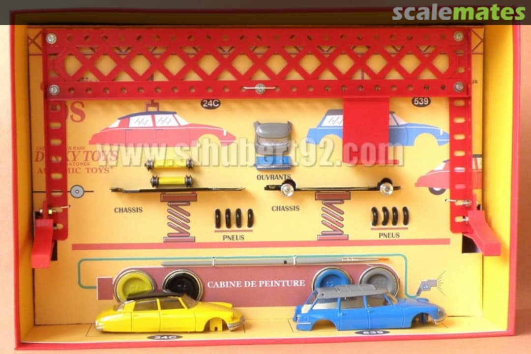 Boxart Citroën DS 19 berline et break AUTOMIC.TOYS Boxart Citroën DS 19 berline et break AUTOMIC.TOYS