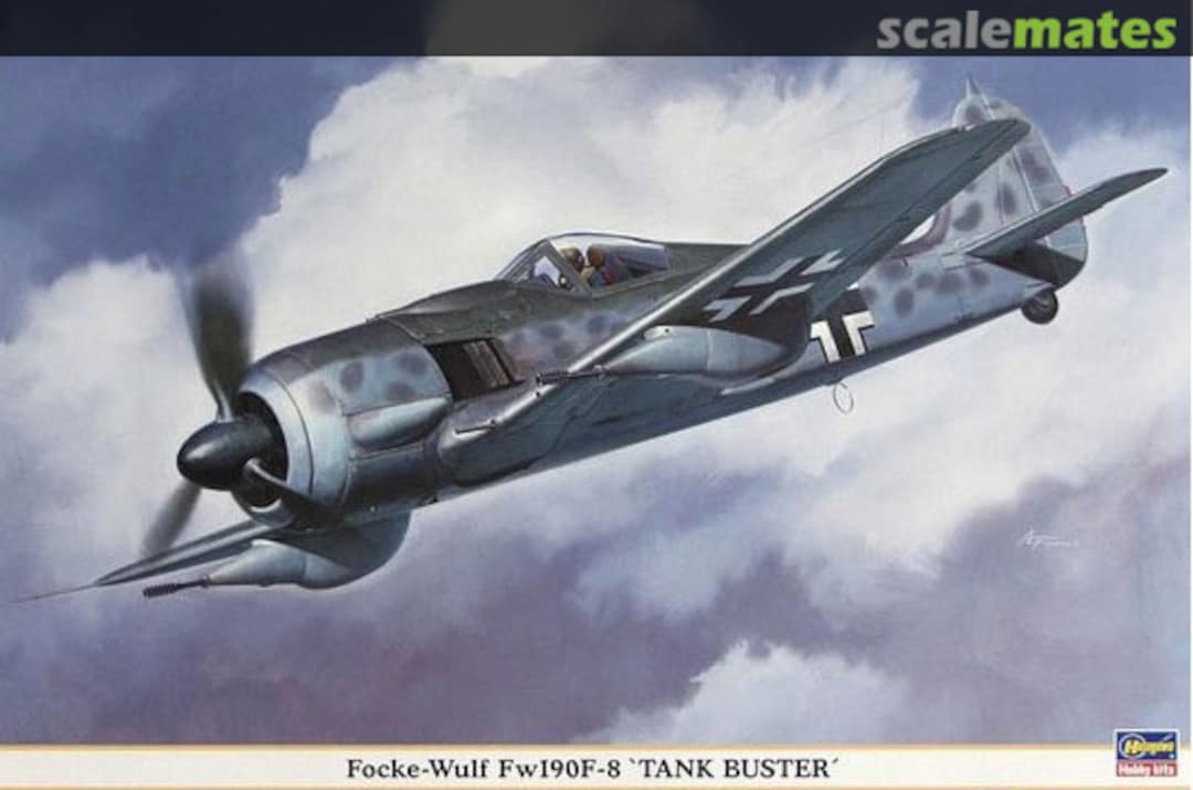 Boxart Focke-Wulf Fw190F-8 'Tank Buster' 08183 Hasegawa Boxart Focke-Wulf Fw190F-8 'Tank Buster' 08183 Hasegawa
