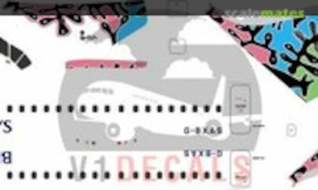 1:144 British Airways BAe Avro 146-300 - RJ-100 (V1 Decals V1D0552-144) V1D0552-144