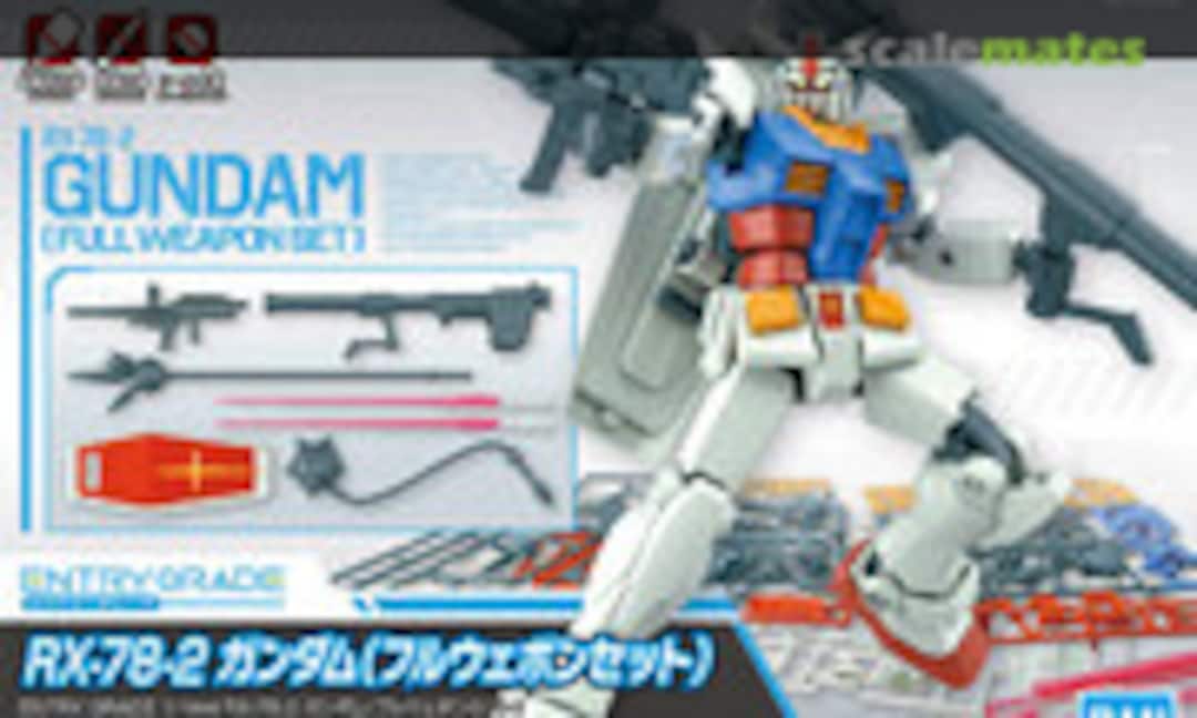 1:144 RX-78-2 Gundam (Full Weapon Set) (Bandai Spirits 5062033)