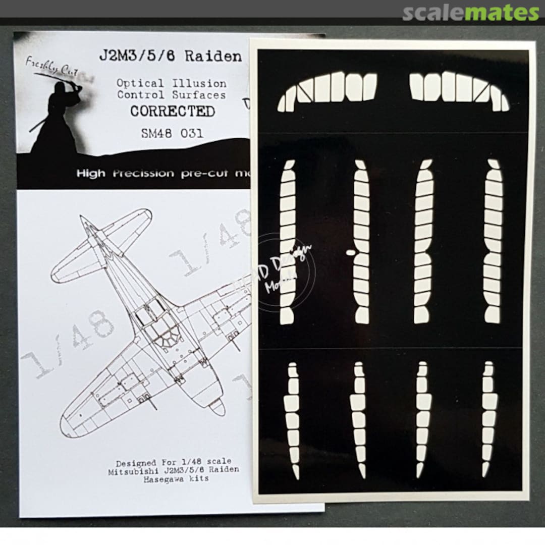 Boxart J2M3/5/6 Raiden SM48031 DEAD Design Models Boxart J2M3/5/6 Raiden SM48031 DEAD Design Models