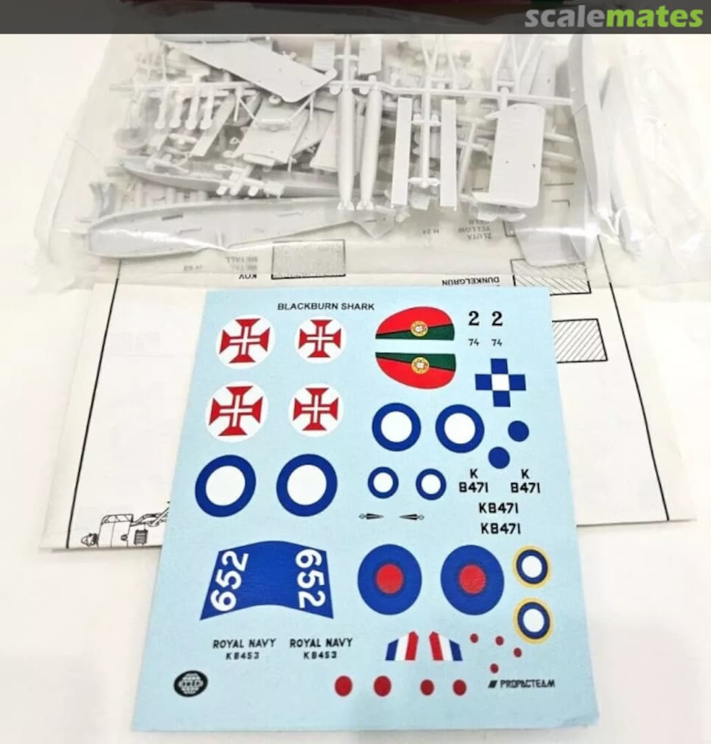 Contents Blackburn B-6 Shark 0853 Směr Contents Blackburn B-6 Shark 0853 Směr