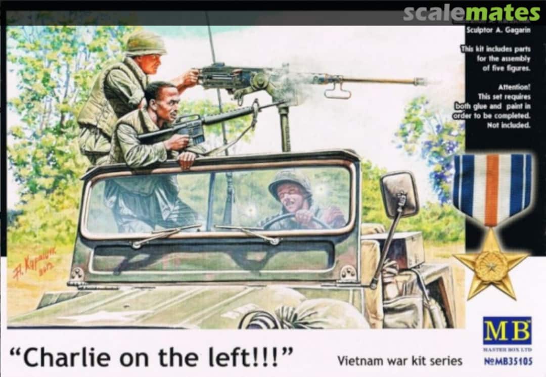 Boxart Charlie on the left!!! MB35105 Master Box Boxart Charlie on the left!!! MB35105 Master Box