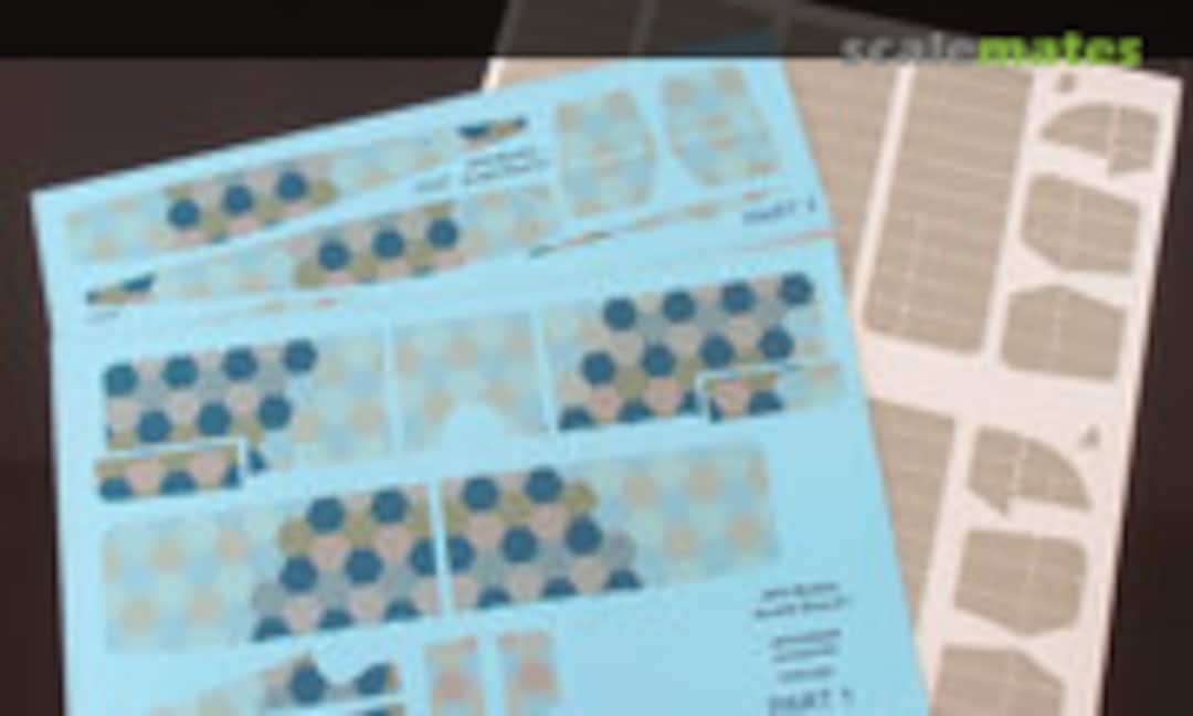 1:32 Aviatik Berg D.I Lozenge Decal + Wing Ribs Mask (HpH models AP32042) AP32042