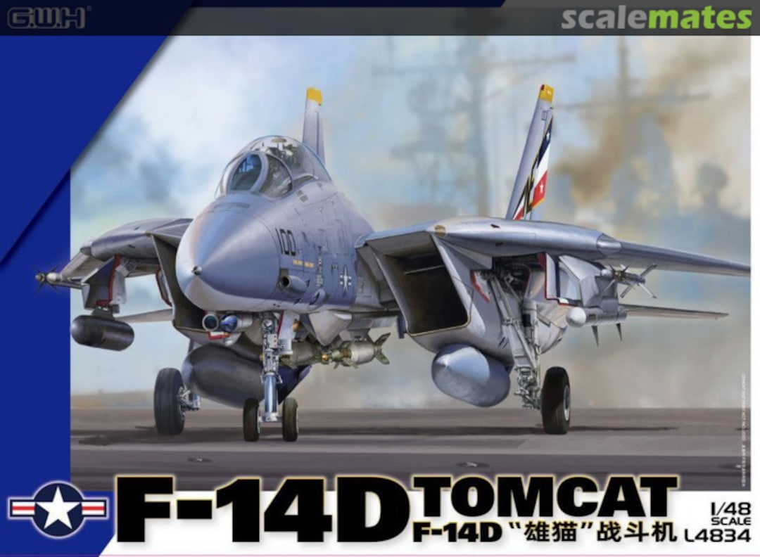 Boxart F-14D Tomcat L4834 Great Wall Hobby Boxart F-14D Tomcat L4834 Great Wall Hobby