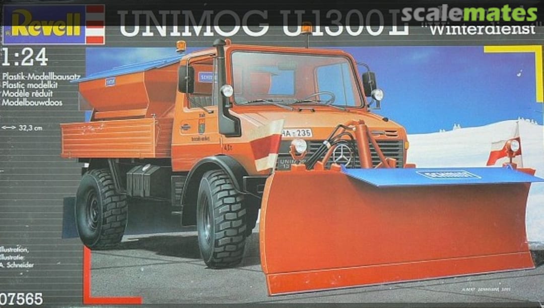 Boxart UNIMOG U 1300L 07565 Revell
