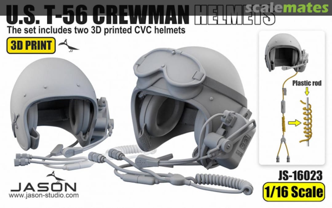 Boxart U.S. T-56 Crewman Helmets JS-16023 Jason Studio Boxart U.S. T-56 Crewman Helmets JS-16023 Jason Studio
