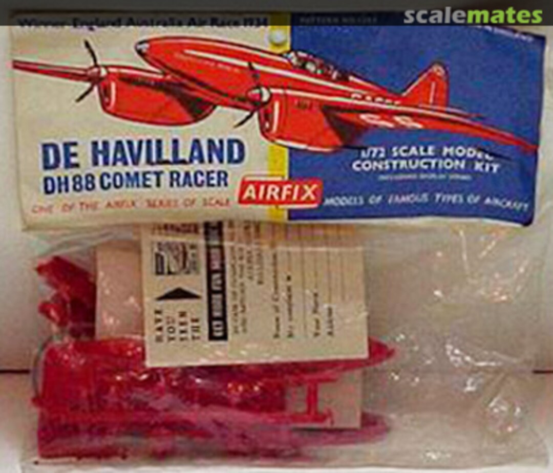 Boxart De Havilland DH 88 Comet Racer 1399 Airfix Boxart De Havilland DH 88 Comet Racer 1399 Airfix