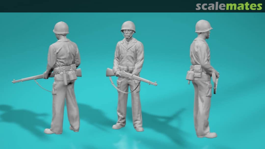 Boxart Iwo Jima - soldier standing 99201182-72 EMP3d Boxart Iwo Jima - soldier standing 99201182-72 EMP3d