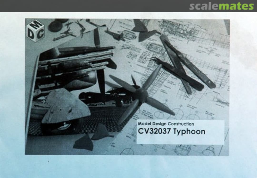 Boxart Hawker Typhoon Mk.Ib CV32037 Model Design Construction