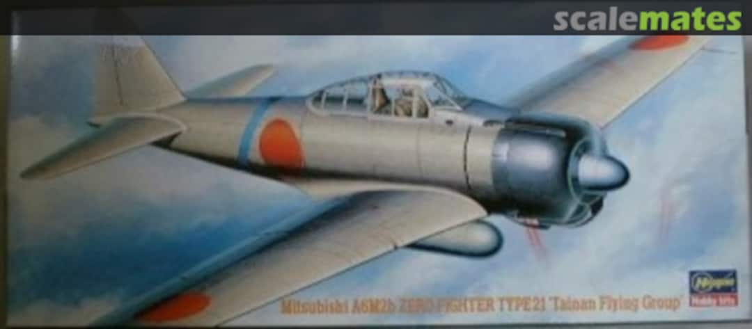Boxart Mitsubishi A6M2b Zero Fighter Type 21 'Tainan Flying Group' AP143 Hasegawa Boxart Mitsubishi A6M2b Zero Fighter Type 21 'Tainan Flying Group' AP143 Hasegawa