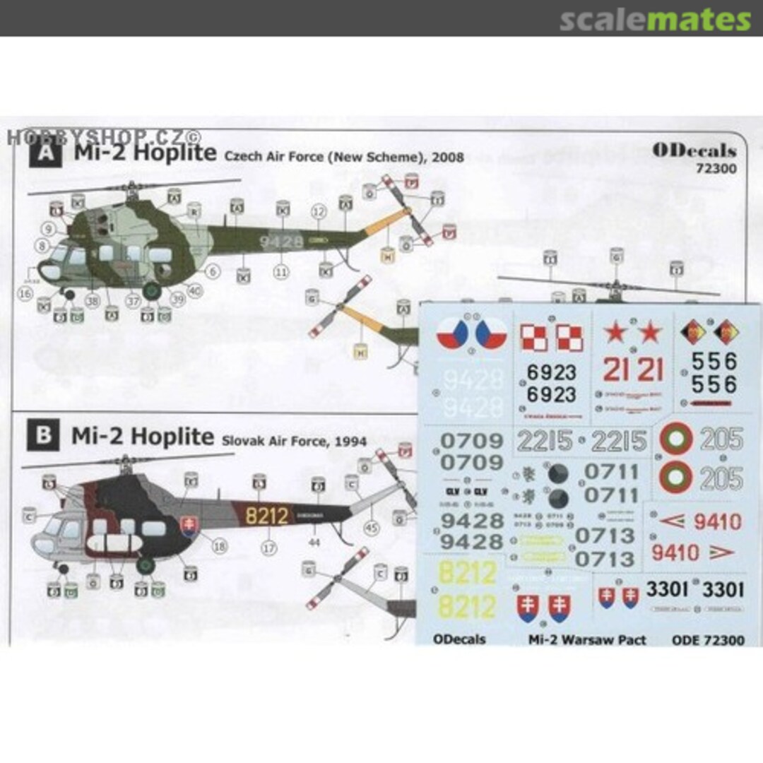Boxart Mil Mi-2 Hoplite ODE72300 ODecals Boxart Mil Mi-2 Hoplite ODE72300 ODecals
