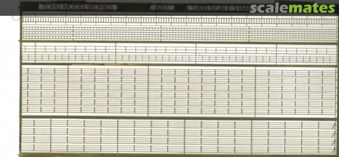 Boxart 3 BAR RAILS 4001 Tom's Modelworks Boxart 3 BAR RAILS 4001 Tom's Modelworks