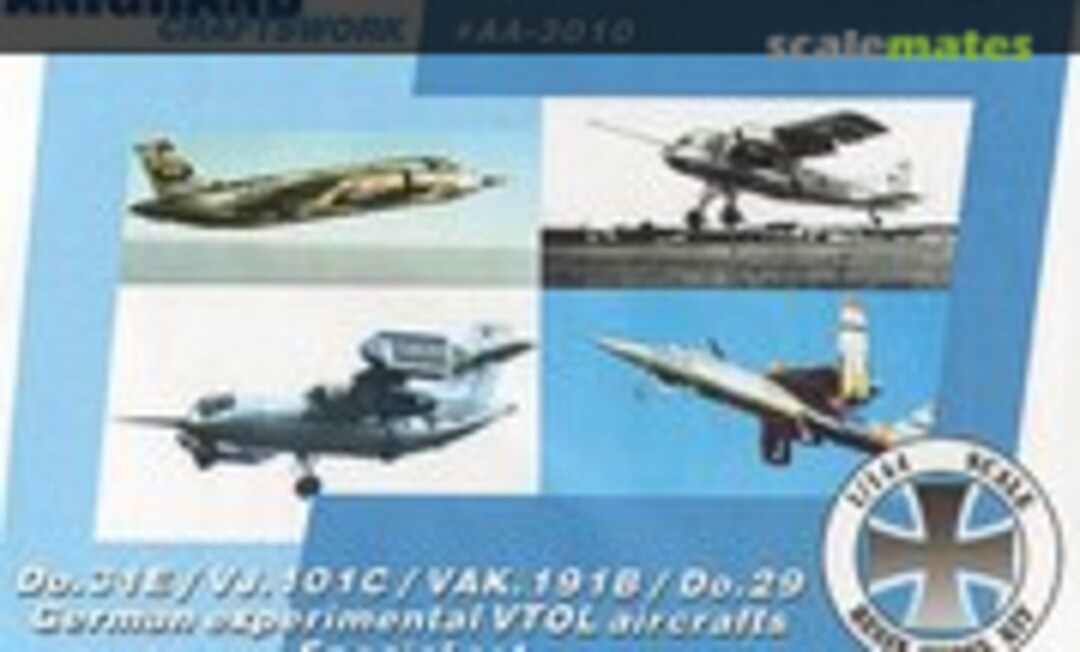 1:144 German experimental VTOL aircrafts special set (Anigrand Craftswork AA-3010) AA-3010