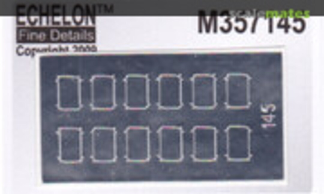 1:35 Landrover Series Mirrors (Echelon Fine Details M357145) M357145