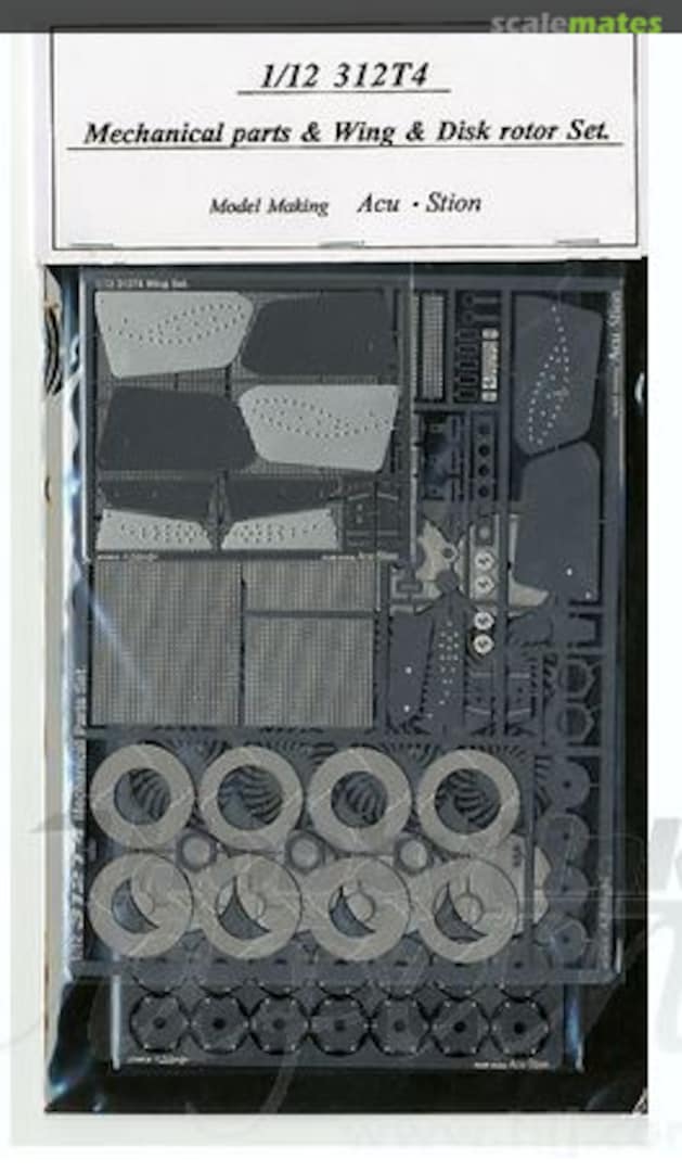 Boxart Ferrari 312T4 Mechanical Parts & Wing & Disk Rotor Set ATS9195 Acu-Stion Boxart Ferrari 312T4 Mechanical Parts & Wing & Disk Rotor Set ATS9195 Acu-Stion
