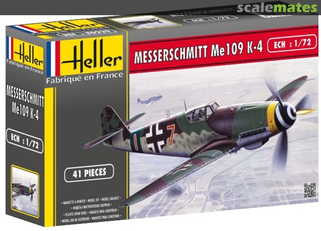 Boxart Messerschmitt Me 109 K-4 80229 Heller Boxart Messerschmitt Me 109 K-4 80229 Heller
