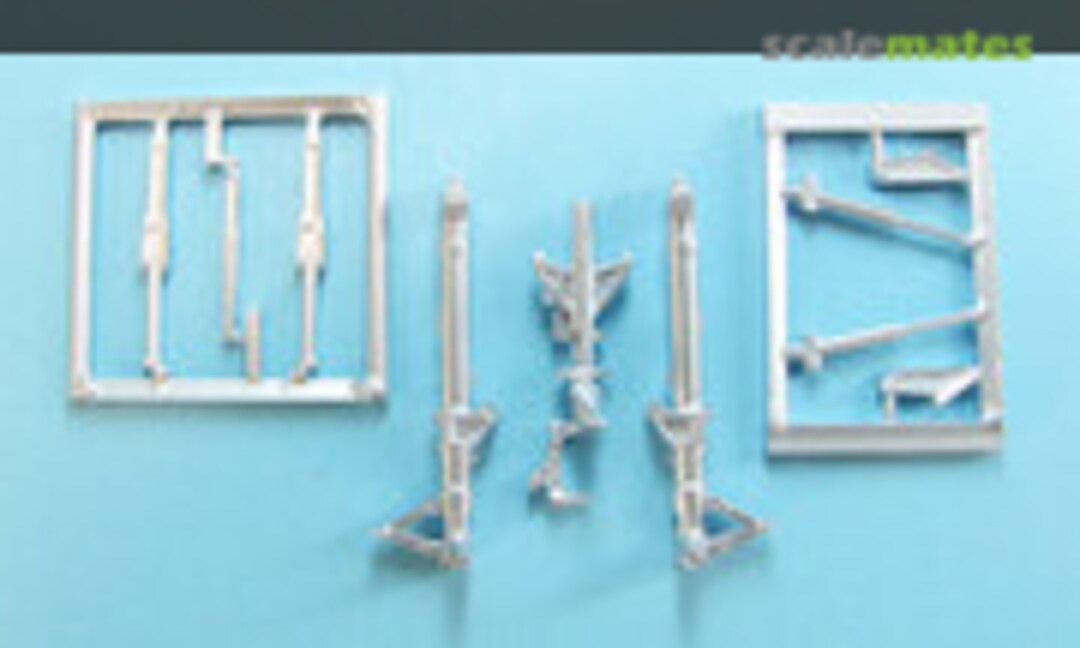 1:72 Lockheed F-35A/B Lightning II - Whitemetal Landing Gear (Scale Aircraft Conversions 72105) 72105