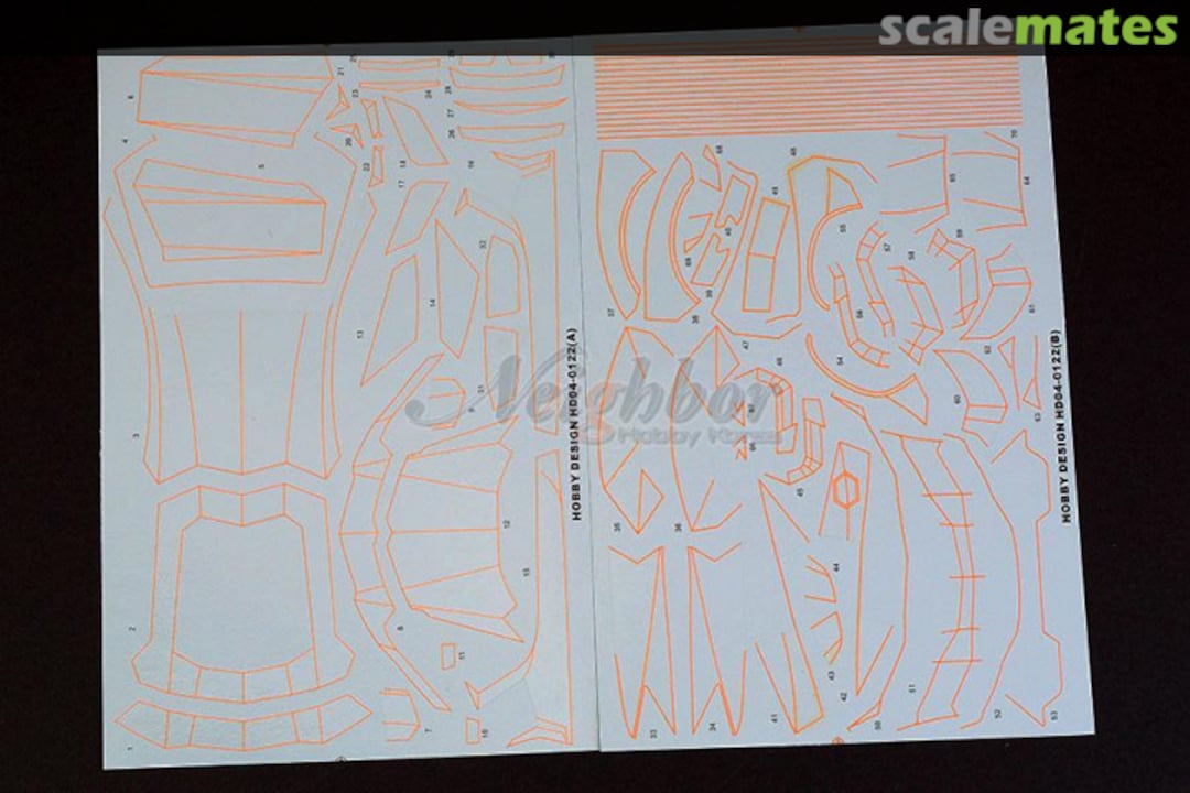 Boxart LB WIDE LP700 Lines of Burst Collection For HD03-0360 HD04-0122 Hobby Design Boxart LB WIDE LP700 Lines of Burst Collection For HD03-0360 HD04-0122 Hobby Design