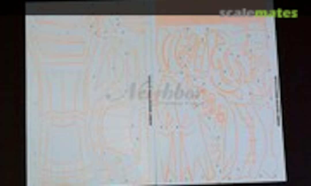 1:24 LB WIDE LP700 Lines of Burst Collection For HD03-0360 (Hobby Design HD04-0122) HD04-0122