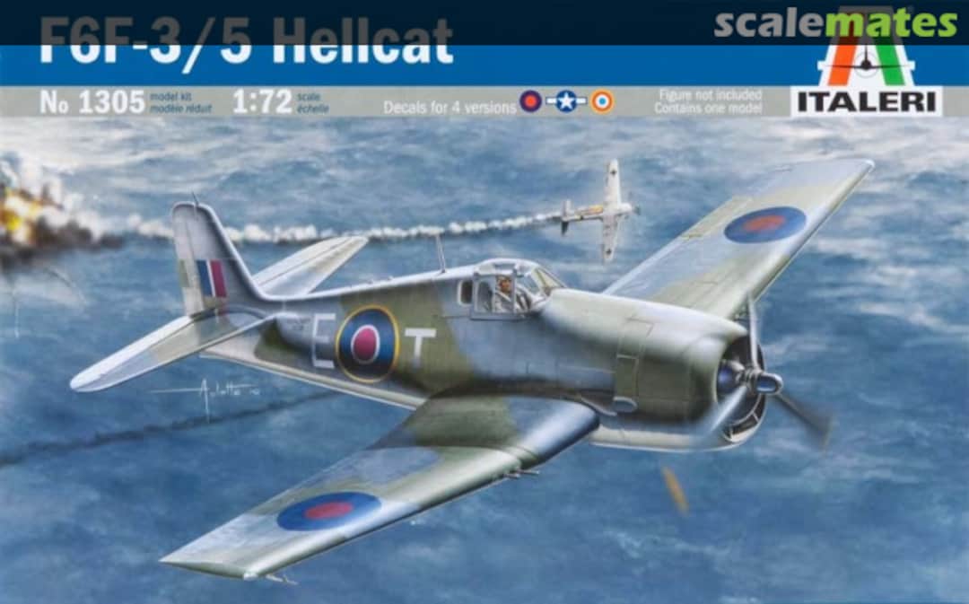 Boxart F6F-3/5 Hellcat 1305 Italeri Boxart F6F-3/5 Hellcat 1305 Italeri