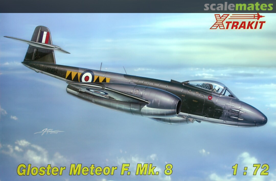 Boxart Gloster Meteor F. Mk. 8 XK72001 Xtrakit Boxart Gloster Meteor F. Mk. 8 XK72001 Xtrakit