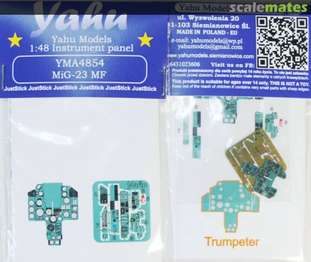 Boxart MiG-23MF YMA4854 Yahu Models Boxart MiG-23MF YMA4854 Yahu Models