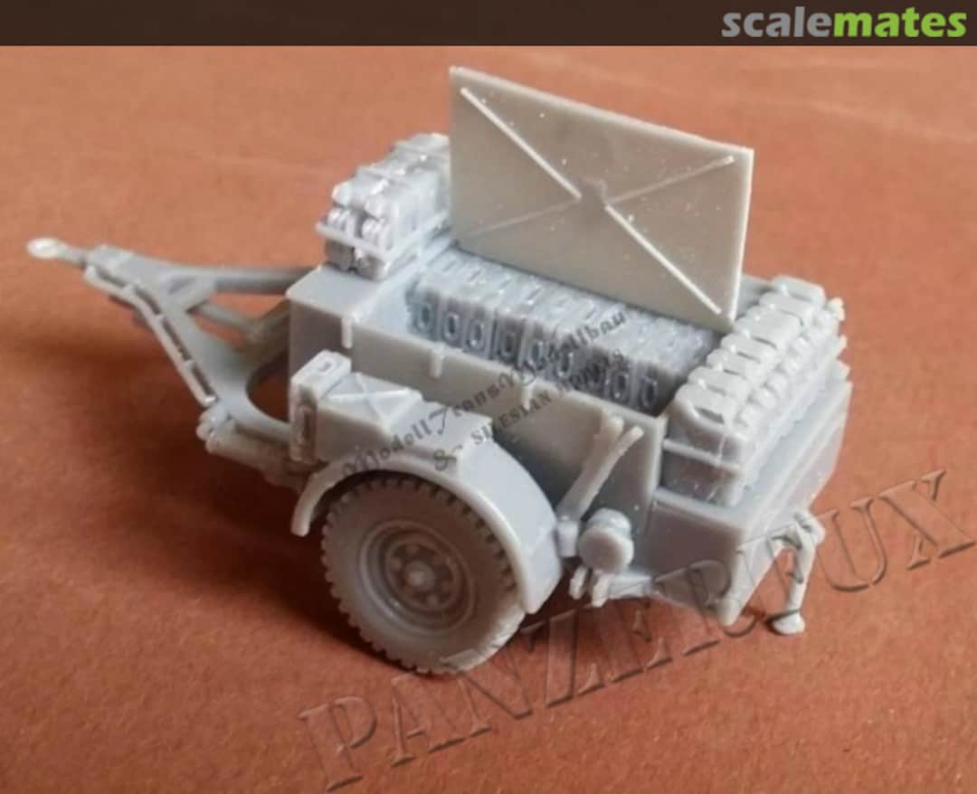 Boxart Sd.Anh 52 ammunition trailer MT72469 Modell Trans Modellbau Boxart Sd.Anh 52 ammunition trailer MT72469 Modell Trans Modellbau