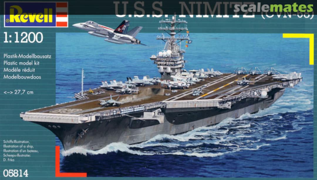 Boxart U.S.S. Nimitz (CVN-68) 05814 Revell Boxart U.S.S. Nimitz (CVN-68) 05814 Revell