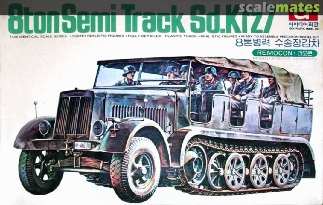 Boxart 8ton Semi Track Sd.Kfz7 TA004 Idea Boxart 8ton Semi Track Sd.Kfz7 TA004 Idea
