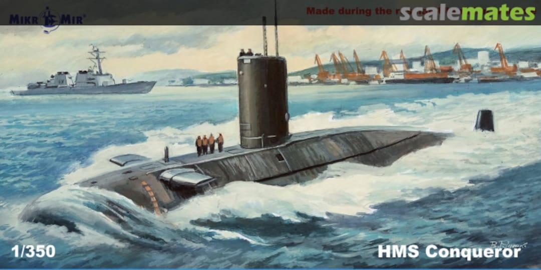 Boxart HMS Conqueror 350-044 MikroMir Boxart HMS Conqueror 350-044 MikroMir