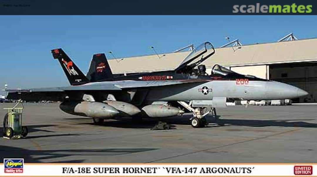 Boxart F/A-18E Super Hornet `VFA-147 Argonauts´ 01988 Hasegawa Boxart F/A-18E Super Hornet `VFA-147 Argonauts´ 01988 Hasegawa