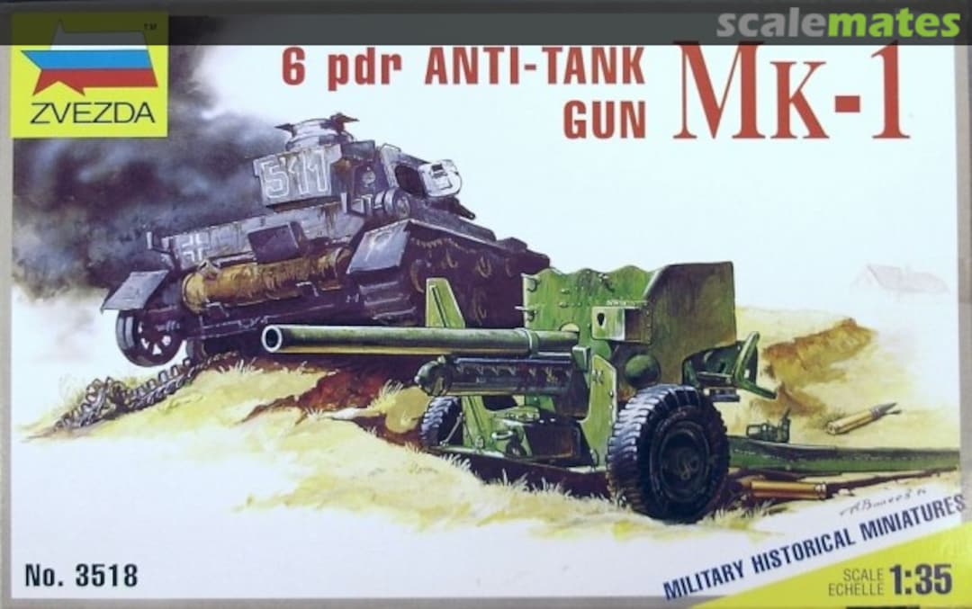 Boxart Mk-1 3518 Zvezda Boxart Mk-1 3518 Zvezda