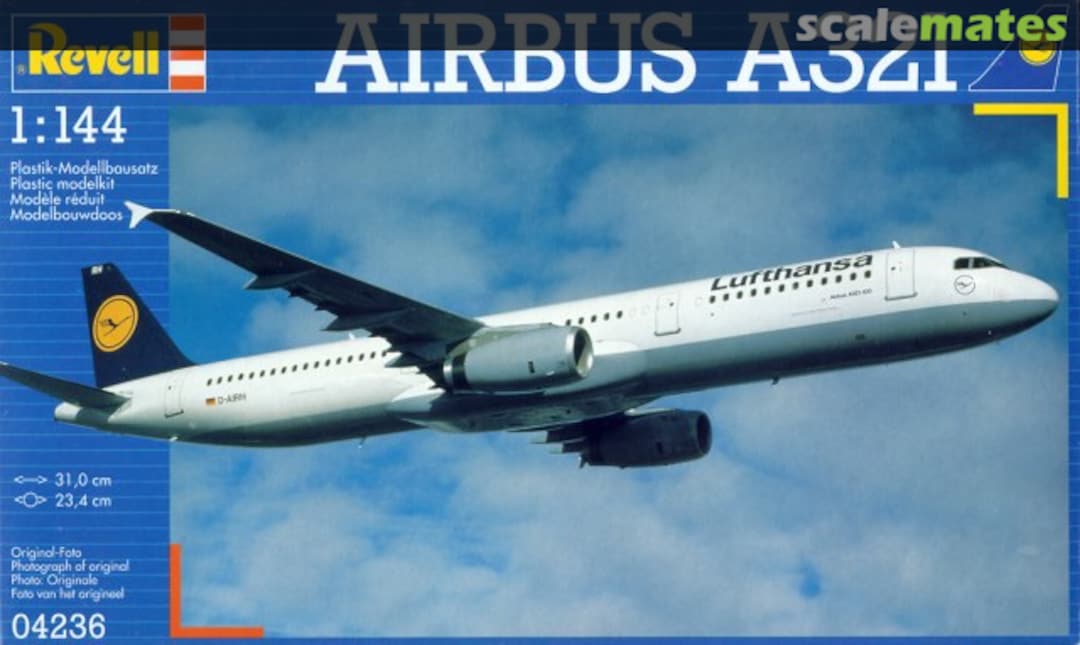 Boxart Airbus A321 04236 Revell Boxart Airbus A321 04236 Revell