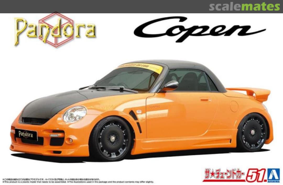 Boxart Daihatsu Copen Pandora Type 887 Evo II L880K '02 069097 Aoshima Boxart Daihatsu Copen Pandora Type 887 Evo II L880K '02 069097 Aoshima