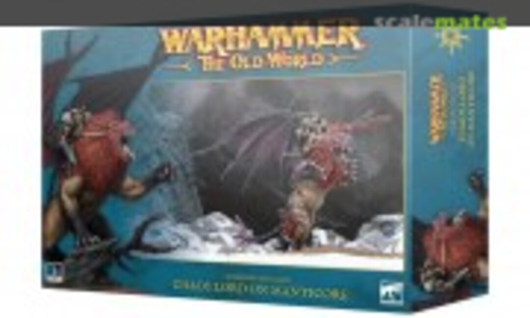 28mm Chaos Lord On Manticore (Games Workshop 08-05) 08-05