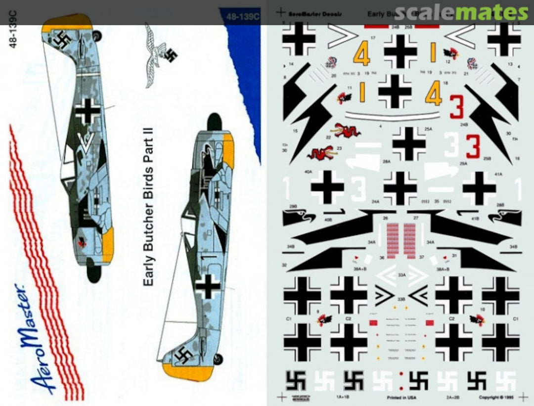 Boxart Early Butcher Birds Part II 48-139 AeroMaster Boxart Early Butcher Birds Part II 48-139 AeroMaster