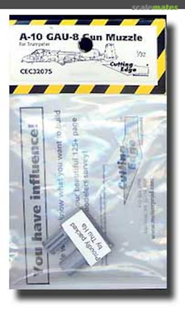 Boxart A-10 GAU-8 Gun Muzzle CEC32075 Cutting Edge Modelworks Boxart A-10 GAU-8 Gun Muzzle CEC32075 Cutting Edge Modelworks