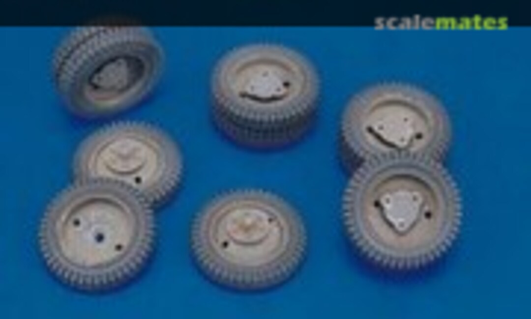 1:35 Sd. Kfz. 231 Wheels (Royal Model 265) 265